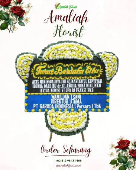 Papan Bunga Duka Bone Bolango